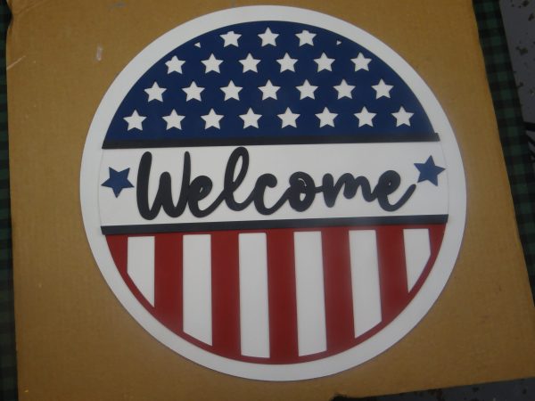 Welcome, Stars and Stripes Overlay - Image 3