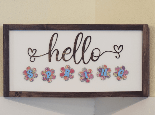 Seasonal Hello Sign Kit - Image 4