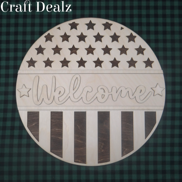 Welcome, Stars and Stripes Overlay - Image 2