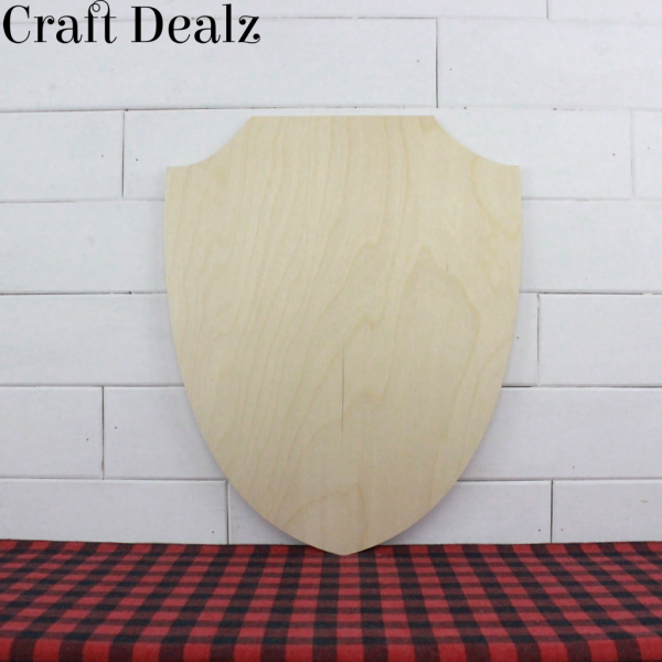 Wooden Shield Cutout