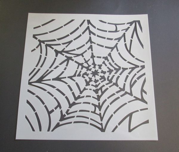 Spider Web Stencil - Image 2