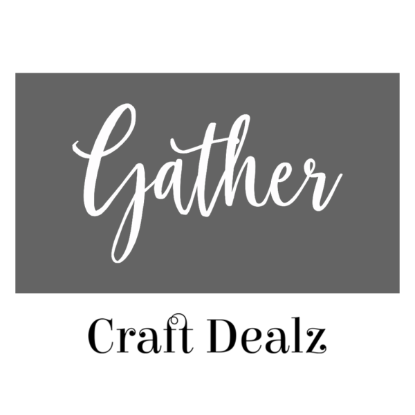 Gather Script Stencil