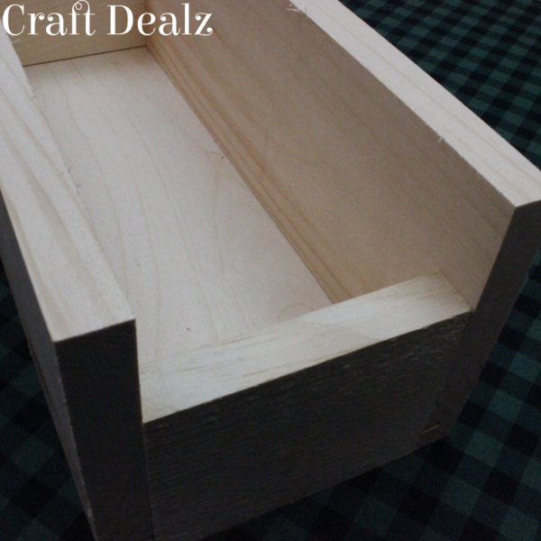 Wood Paper Plate Box - Image 3