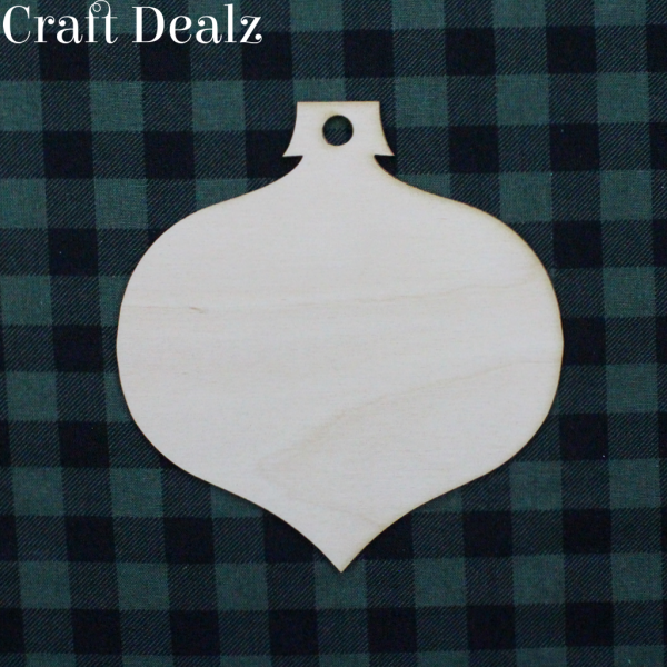 Wooden Vintage Ornament 3 Pack