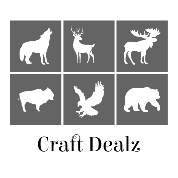 Wilderness Animal Pack 1 Stencils