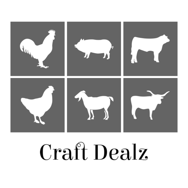 Barnyard Animal Pack 1 Stencils