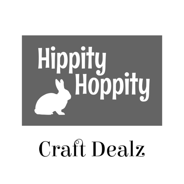 Hippity Hoppity STENCIL