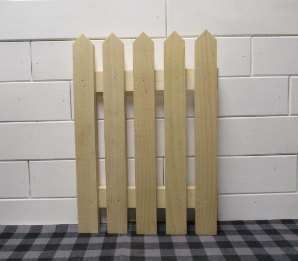 Wood Picket Fence Kit