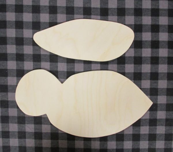 Wooden 2 Piece Bee Cutout - Image 2