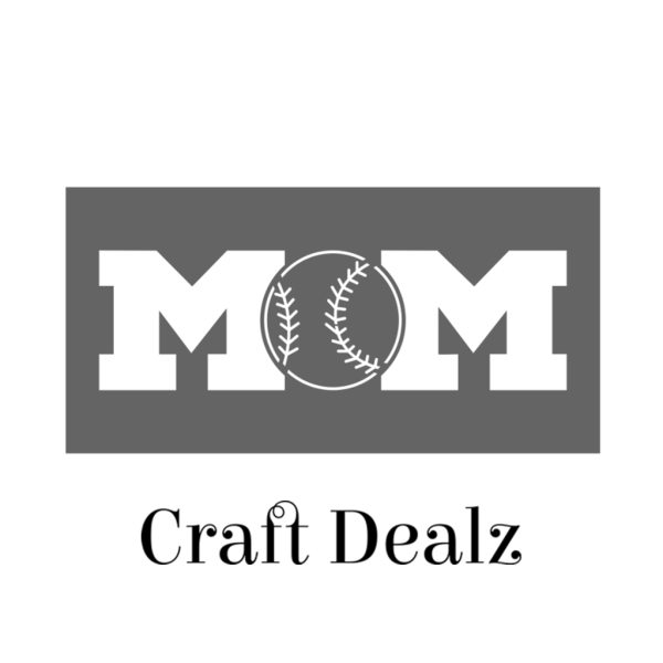 Baseball Mom 4x8 Stencil