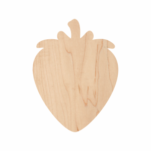 Wooden Strawberry Cutout