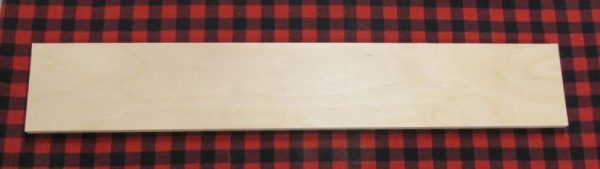 Blank Wooden Plaque - 24 x 4 inch