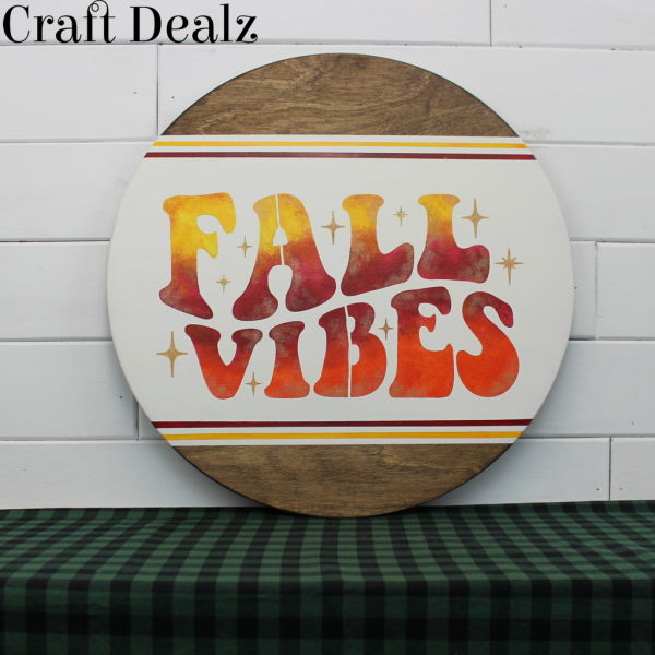 Fall Vibes Stencil - Image 2