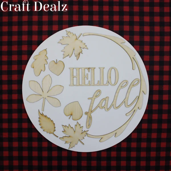 Laser Hello Fall Overlay