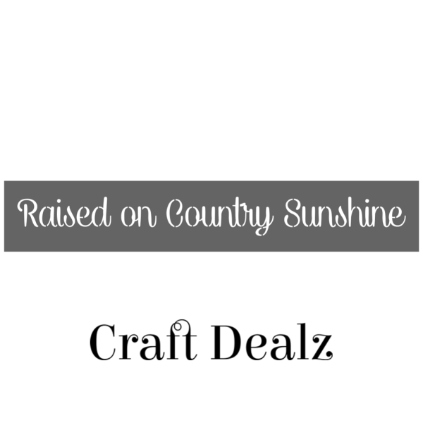 Country Sunshine 24x4 Stencil