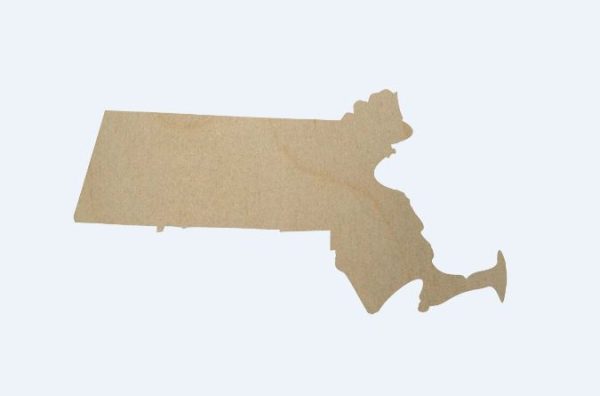 Massachusetts State Shape