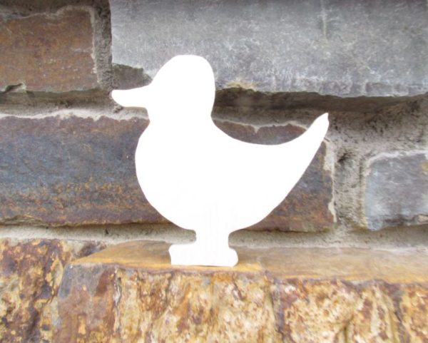 Wooden Freestanding Duck