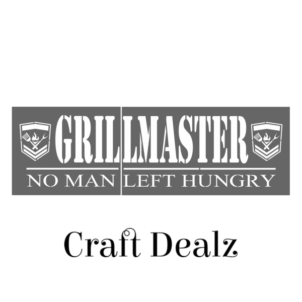 Grillmaster Stencil