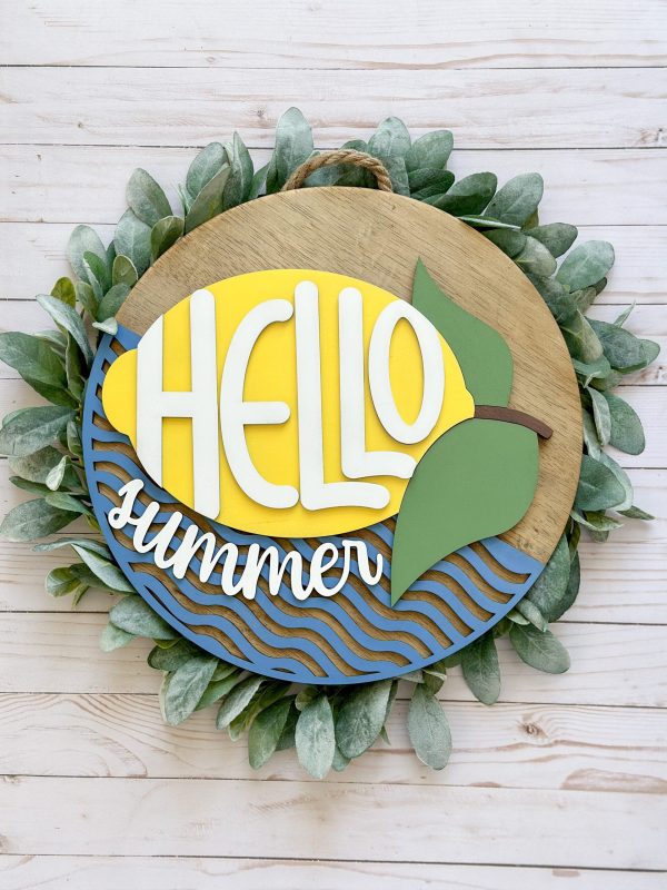 Lemon Hello Summer Overlay