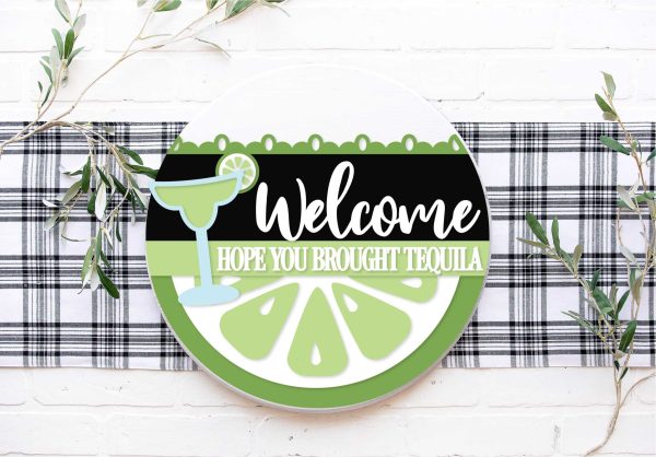 Laser Welcome Tequila Overlay w Circle