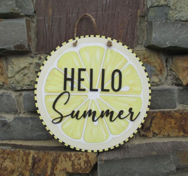 Lemon/Orange/Lime Hello Summer Overlay