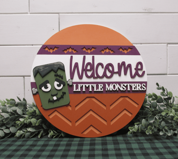 Welcome Little Monsters Overlay