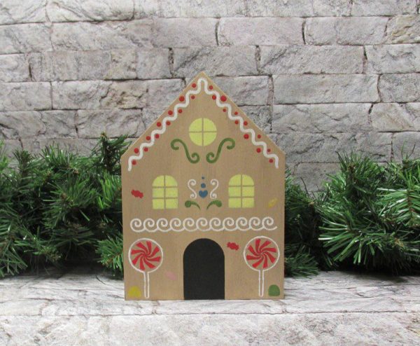 5x7 Gingerbread House Stencil - Image 2