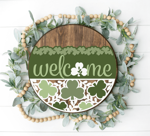 Shamrock Border Welcome Overlay