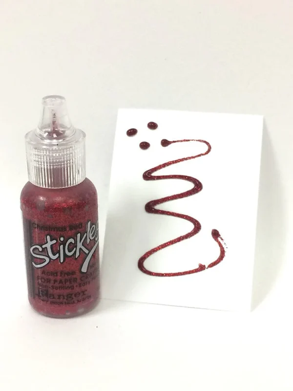 Stickles Glitter Glue - Christmas Red - Image 2