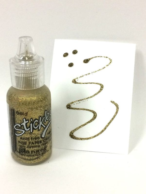 Stickles Glitter Glue - Gold - Image 2