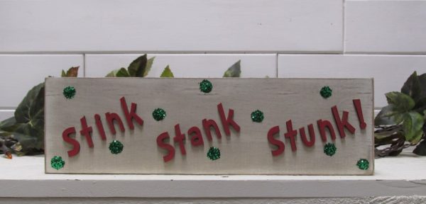 Wood Words - Stink Stank Stunk