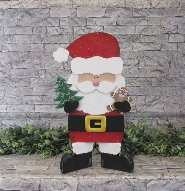 Standing Santa Wood Craft kit