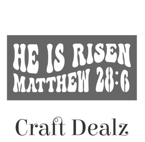 He Is Risen Matthew 28:6